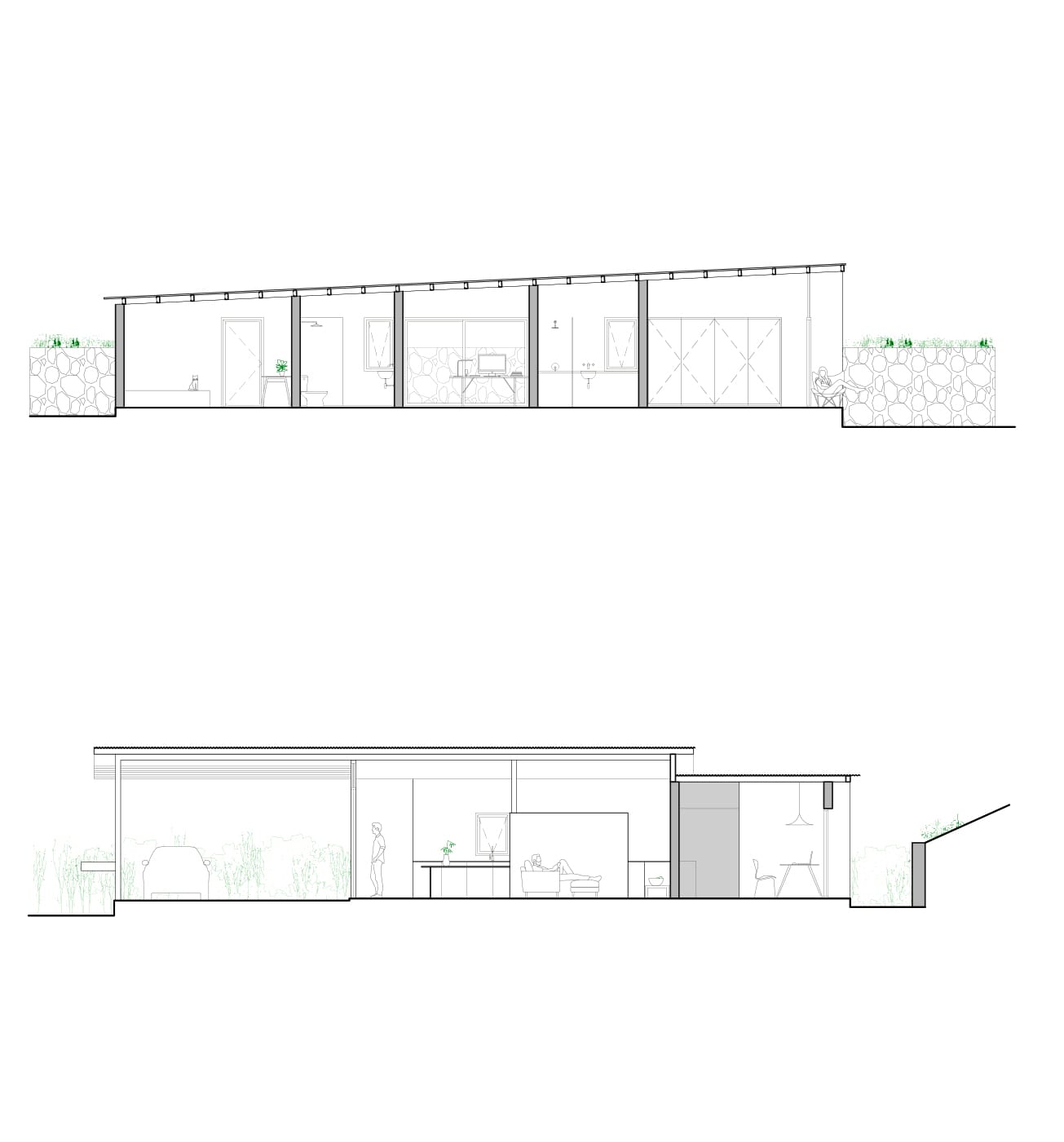 Plano de Casa En La Sierra