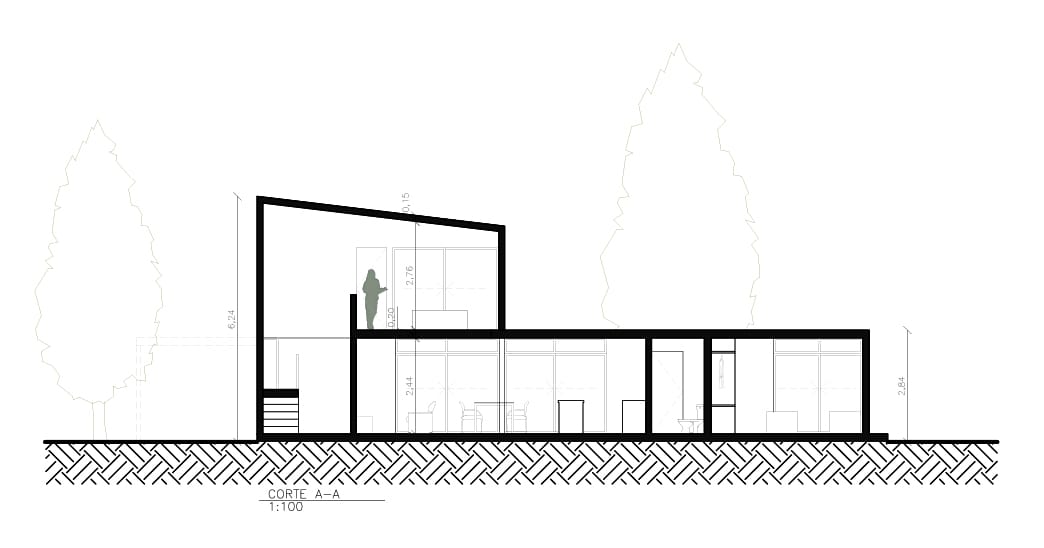 Plano de Casa En 2 Plantas Villa 25 De Mayo