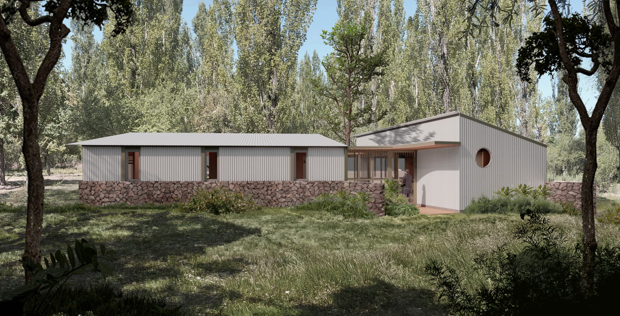 Fotografía de obra de Casa Piedra Y Chapa Villa 25 De Mayo