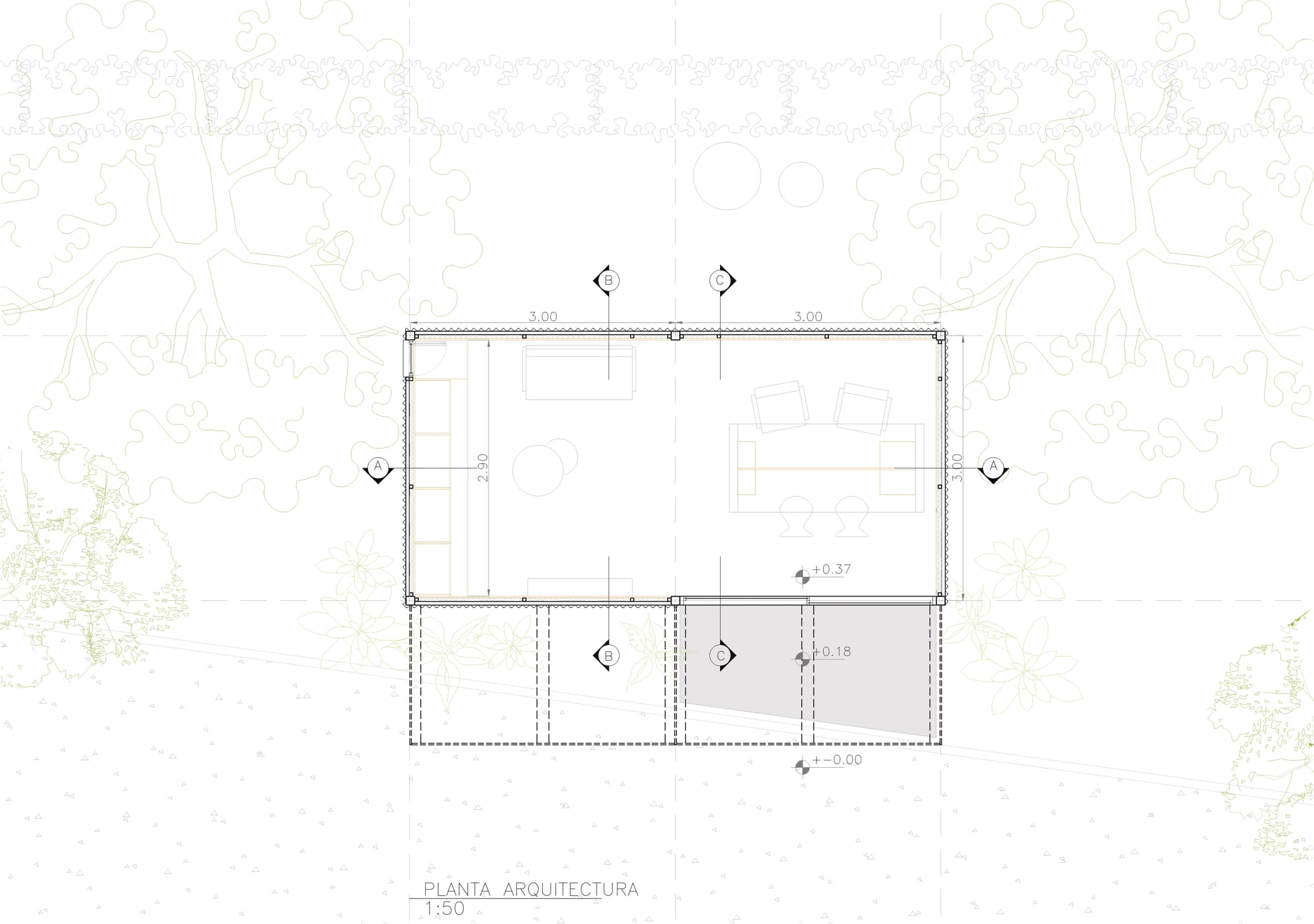 Plano de Modulito San Rafael