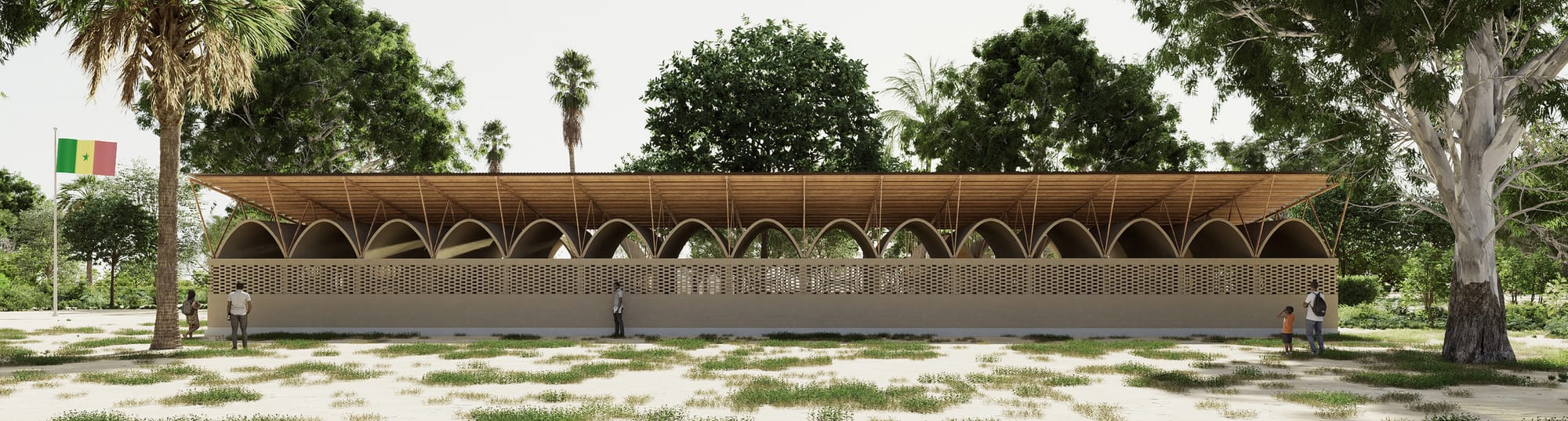 Fotografía de obra de Kaira Looro Senegal