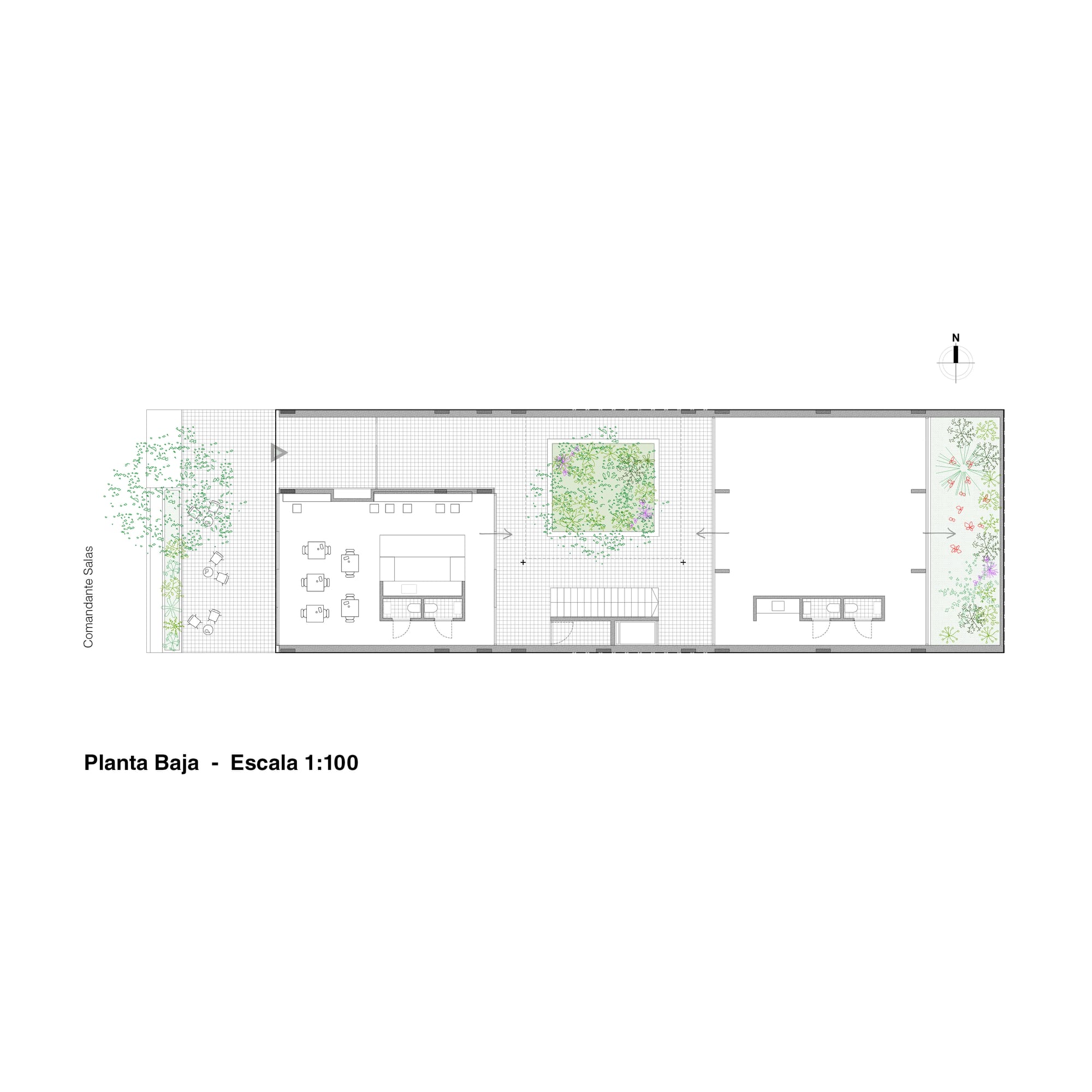 Plano de Salas 536