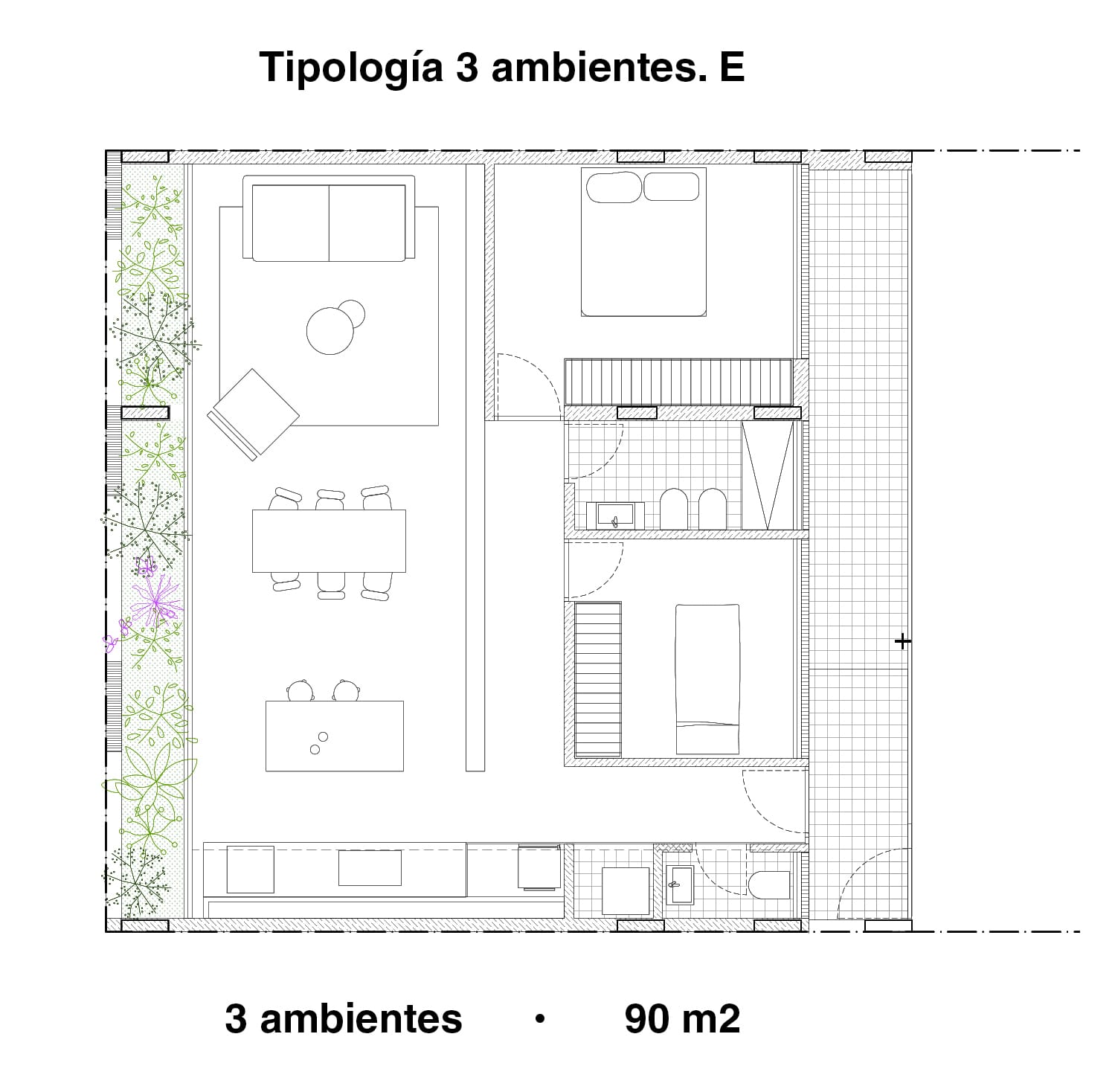 Plano de Salas 536