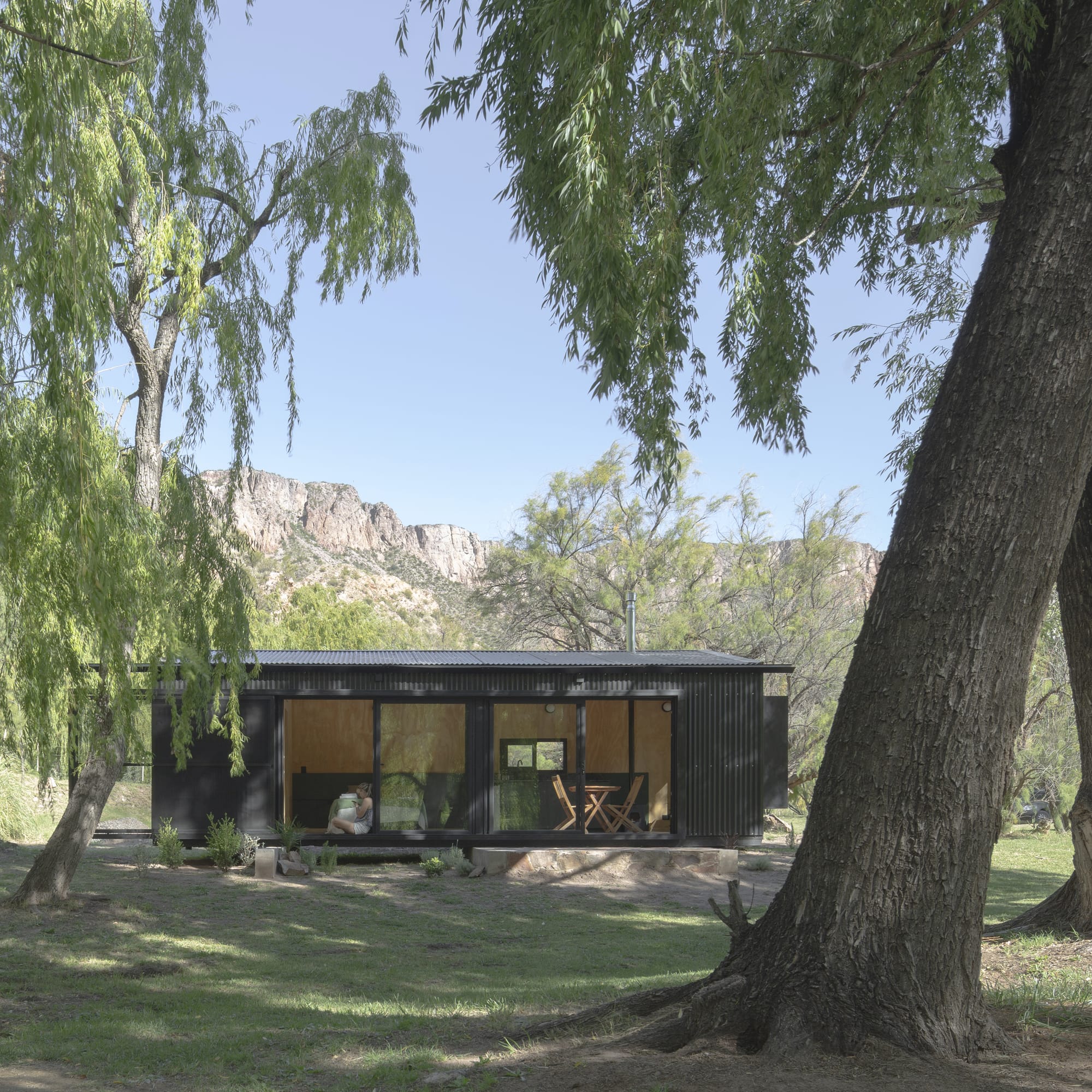 Fotografía de obra de Cabañas En El Rio Atuel