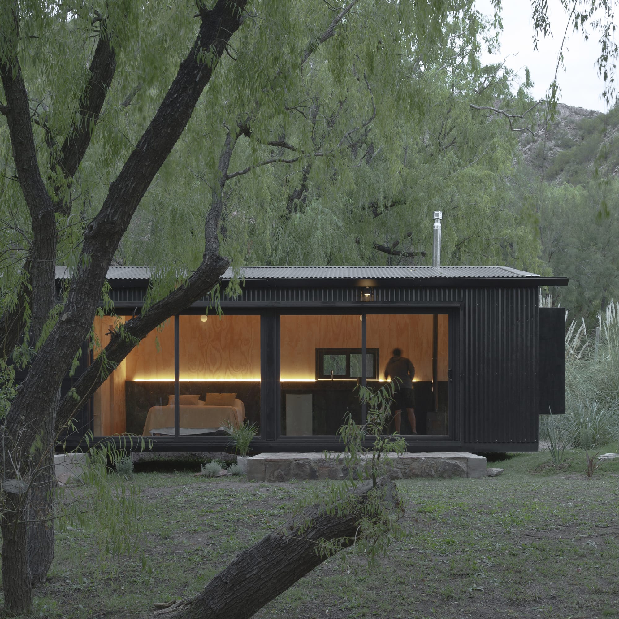 Fotografía de obra de Cabañas En El Rio Atuel