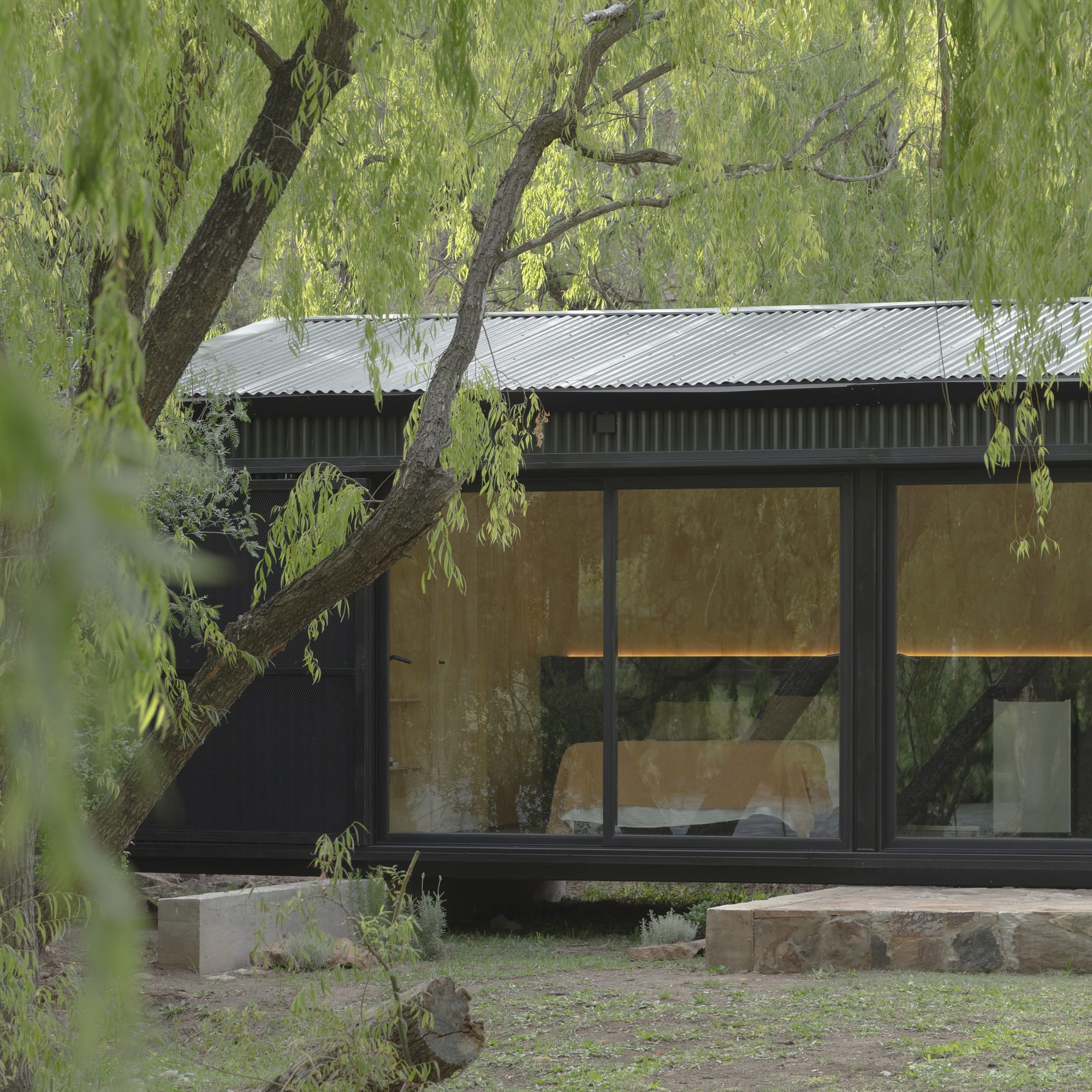Fotografía de obra de Cabañas En El Rio Atuel