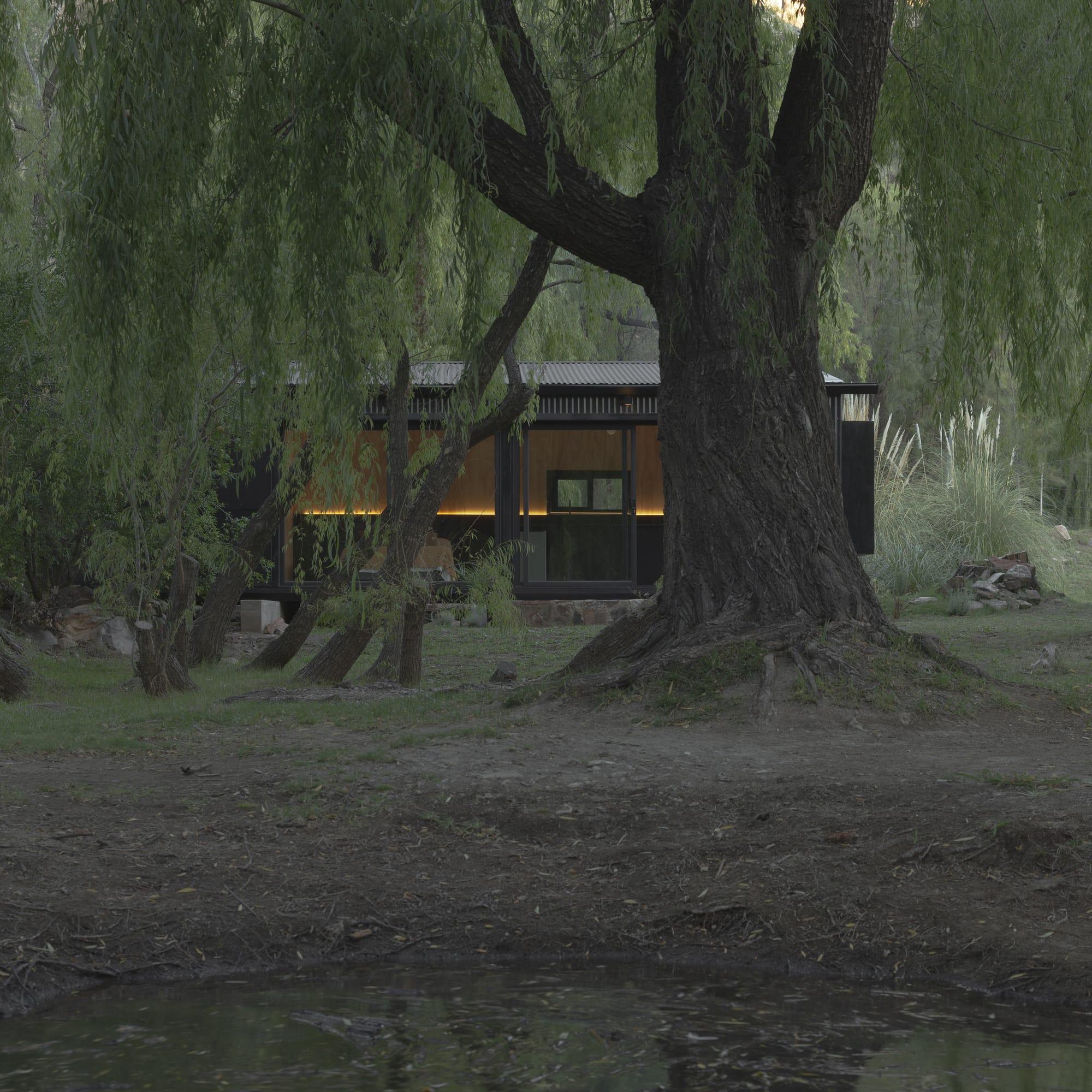 Fotografía de obra de Cabañas En El Rio Atuel